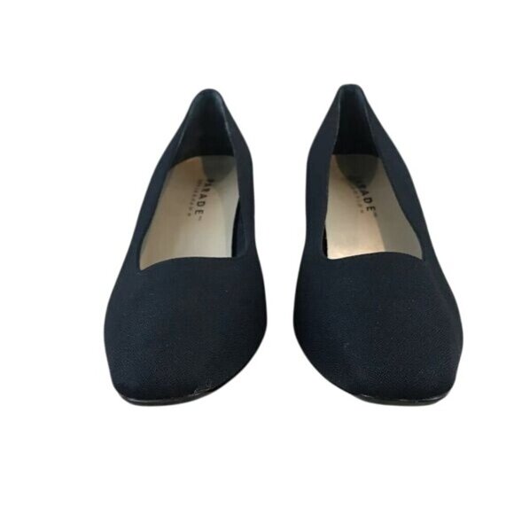 Parade Womens Black Square Toe Heels Size 7.5 Classic Pumps 3-Inch Comfort - Picture 8 of 8
